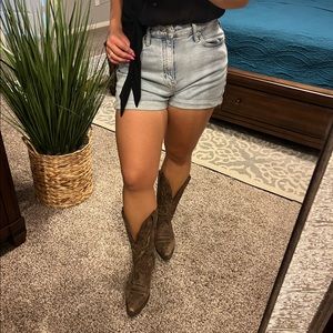 Laredo wide width wide calf cowboy boot